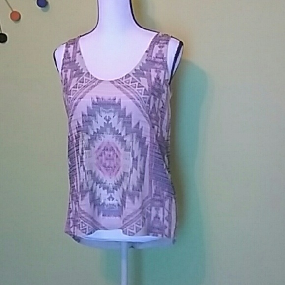 day trip Urban urbanoutfitters Tops - Daytrip buckle knit Aztec tank top